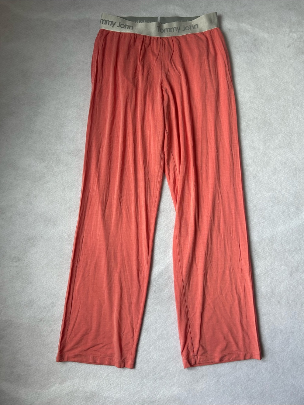 Tommy John Second Skin Lounge Pants Womens M Pink Wide Leg Modal Stretch Comfy